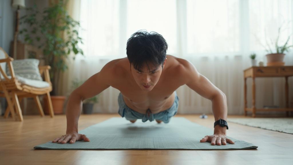 상체 맨몸운동의 놀라운 효과와 간편한 시작법