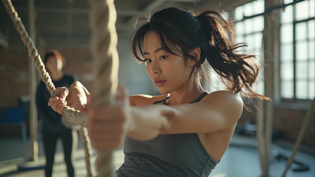 로프운동의 신비한 매력과 놀라운 효과 소개